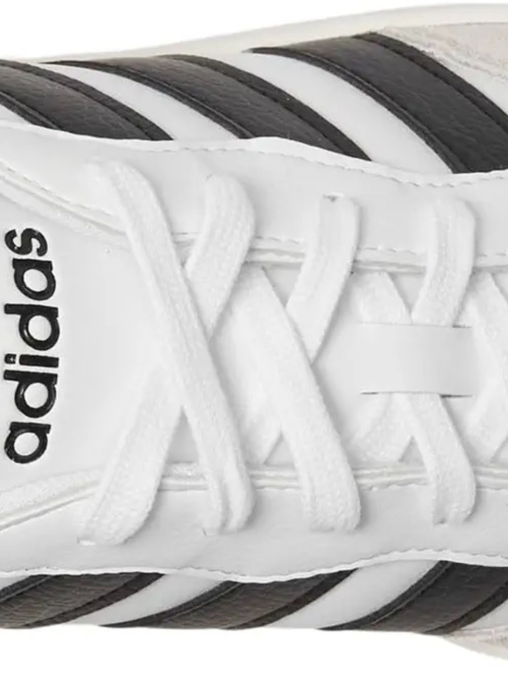 New adidas Barreda White Black Women's Low Top Sneakers Shoes Stripes Lace Up - Picture 4 of 14